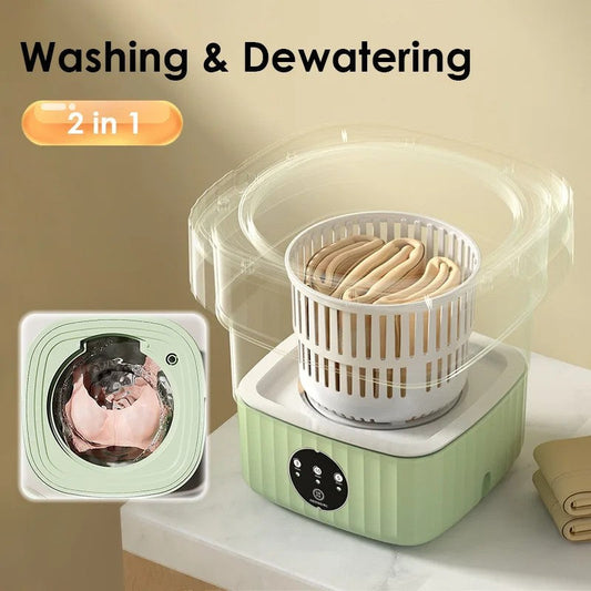 Folding Portable Mini Washing Machine | 11 Litre Huge Capacity