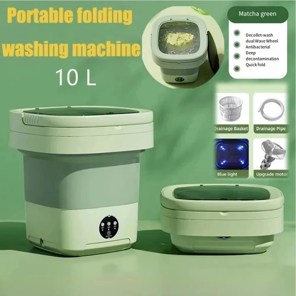 Folding Portable Mini Washing Machine | 11 Litre Huge Capacity