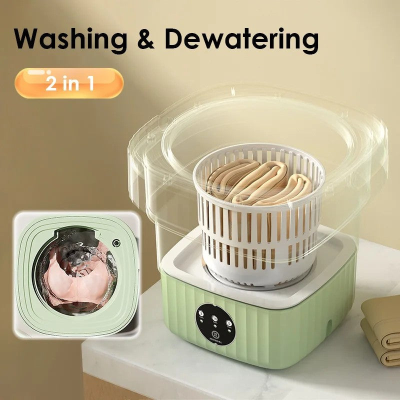 Folding Portable Mini Washing Machine | 11 Litre Huge Capacity