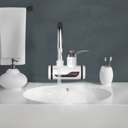 Electric Instant Heating Tap | Hot Cold Mixer | Faucet 360 Degree Rotation