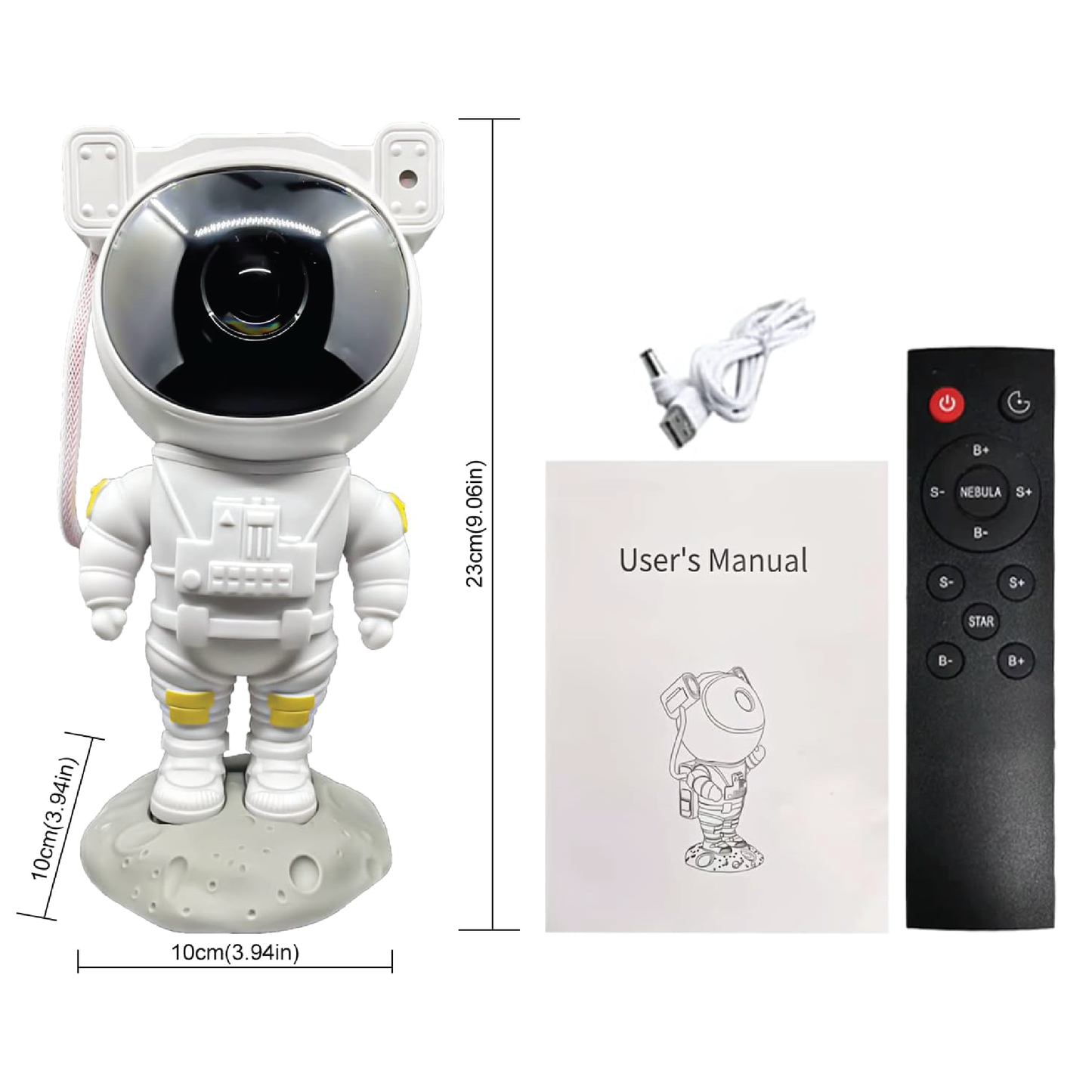 Astronaut Galaxy Star Nebula Projector
