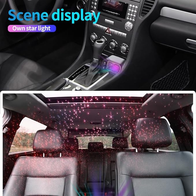 4 in 1 Retractable Car Charger with Starlight | 120 Watt Super Fast charging